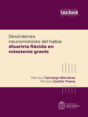 cover image of Desórdenes neuromotores del habla